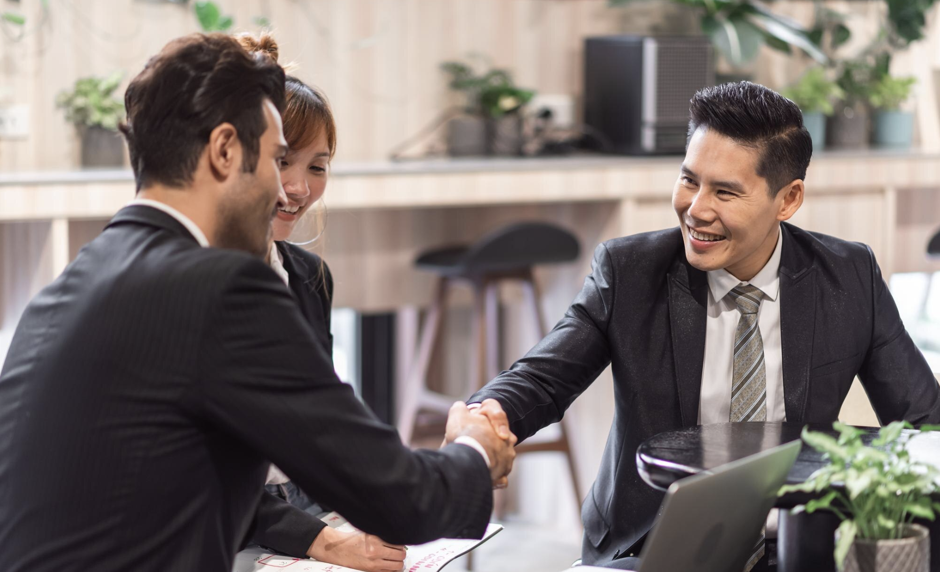 Successful business partnership supported by Yobbi’s Singapore accounting and tax services