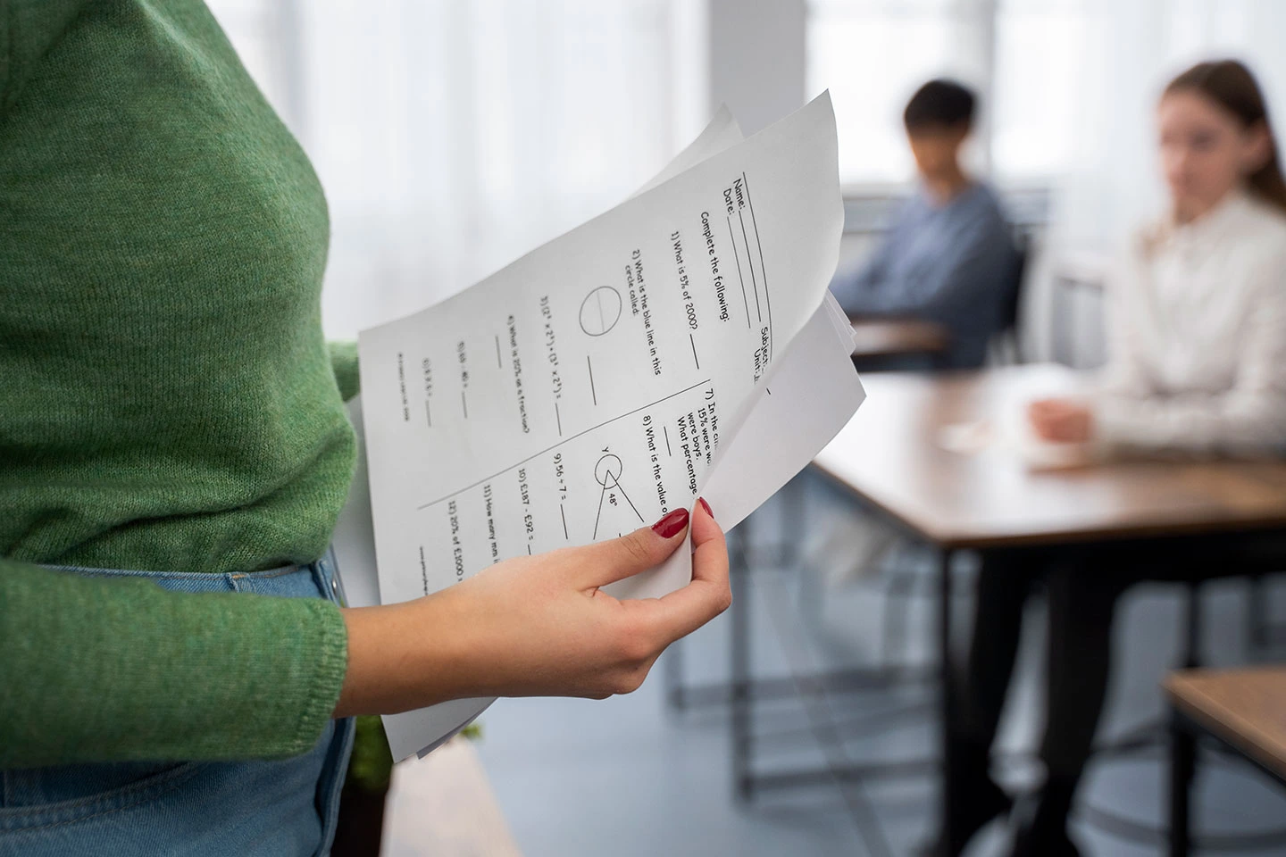AEIS test paper and stationery for international students applying to Singapore schools.