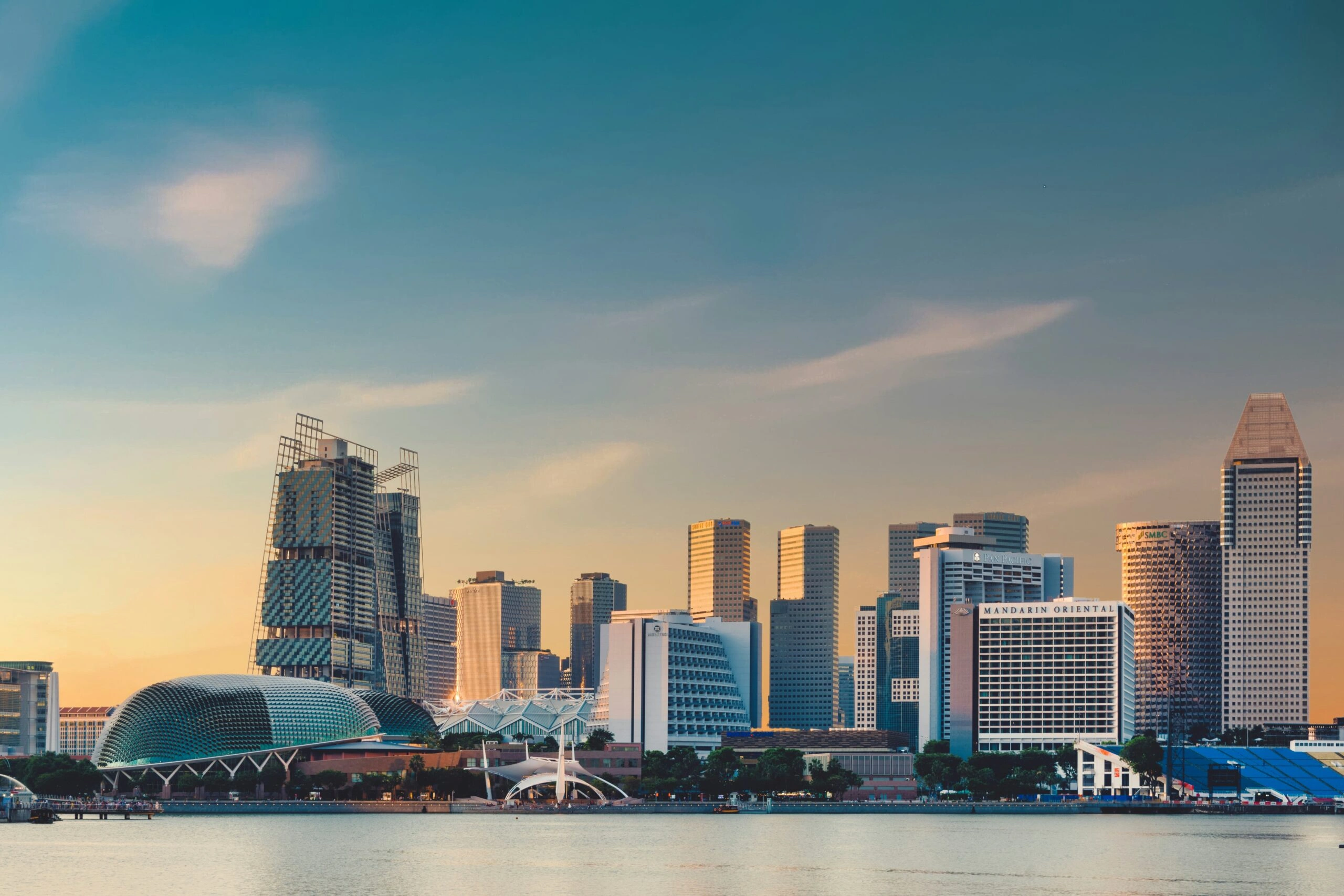 Scenic view of Singapore cityscape symbolizing final approval of Singapore citizenship.